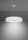 Suspension ronde en tissu Ø 70 cm Blanc faible éblouissement 6x E27