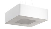 Lampe à suspendre angulaire Blanc Tissu L : 60 cm...