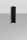 Spot de plafond noir hauteur 20 cm Ø 6 cm étroit GU10 métal