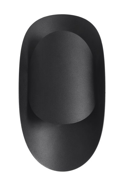 Applique murale noire indirecte H : 30 cm G9 Moderne HEDDO