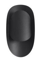 Applique murale noire indirecte H : 30 cm G9 Moderne HEDDO