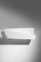 Applique murale Blanc Métal 40 cm Moderne indirect...
