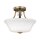 Plafonnier FLUIDA en or blanc &Oslash;35cm Lampe de couloir