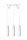 Suspension Plafonnier Blanc Métal 5 flammes