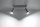 Spot de plafond 2 flammes GU10 30 cm allongé chrome