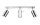 Projecteur de plafond ETNA métal chromé 3-flamme GU10