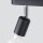 Spot de plafond noir 3 flammes orientable E27 métal