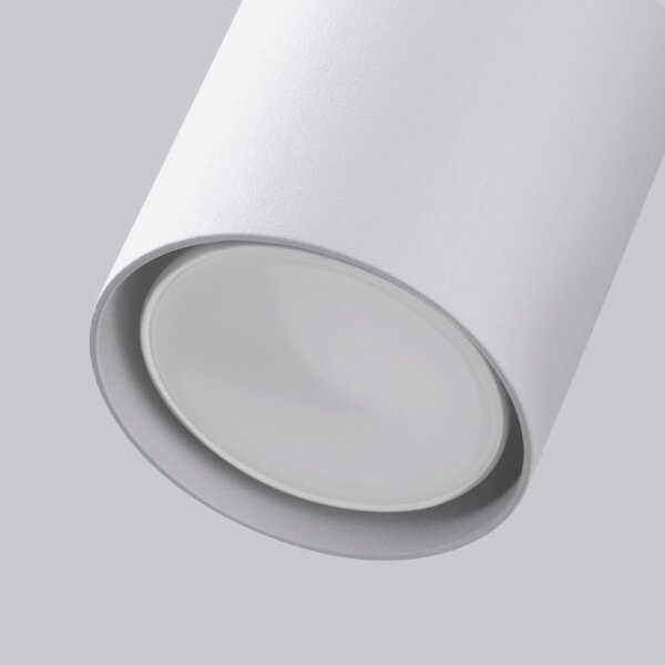 Spot Lampe murale blanc petit H : 18,5 cm ajustable GU10