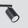 Projecteur de plafond noir métal 2 flammes petit GU10 DALIT
