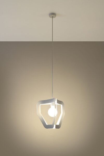 Suspension Blanc Moderne pour E27 Métal décoratif