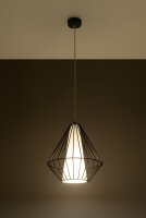 Lampe à suspendre Noir Blanc...