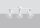 Spot de plafond 3 flammes E27 blanc 52 cm rétro orientable