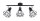 Spot de plafond noir rétro 3 flammes métal E27
