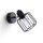 Applique murale noire orientable petite Retro E14