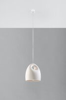 Suspension Blanc Céramique Ø 25 cm à...