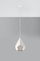 Lampe à suspendre Blanc Céramique à...