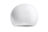 Applique céramique ronde L : 17 cm petit blanc E27...