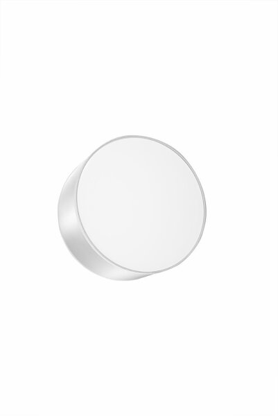 Plafonnier plat rond Ø 25 cm Gris E27 faible éblouissement