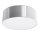 Plafonnier plat rond Ø 25 cm Gris E27 faible éblouissement