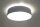 Plafonnier rond Ø 55 cm Gris 4x E27 anti-éblouissement ATISS