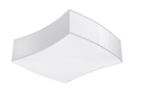Plafonnier blanc 39 cm de long faible...