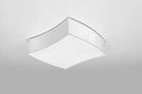 Plafonnier blanc 39 cm de long faible...