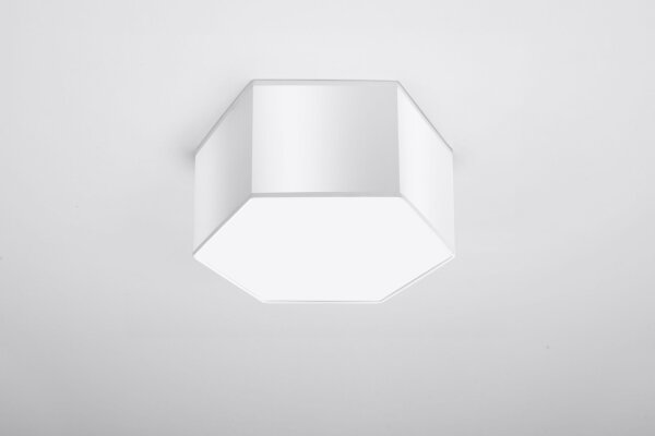 Plafonnier Blanc L : 30,5 cm petit 2x E27 Moderne faible éblouissement