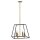Plafonnier vintage TORRE bronze &agrave; raccourcir Lampe