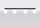 Plafonnier verre métal 88 cm de long blanc noir 4x G9