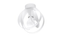Plafonnier rond &Oslash; 16 cm Boule Moderne M&eacute;tal...