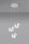 Suspension 3 flammes blanc métal ajustable E27