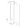 Lampe à suspendre Blanc Métal 3 flammes orientables E27