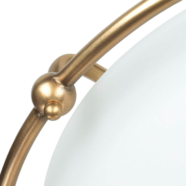 Plafonnier ASPERO laiton crème 4xE27 Lampe