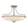 Plafonnier ASPERO Cr&egrave;me Nickel Lampe Art Nouveau