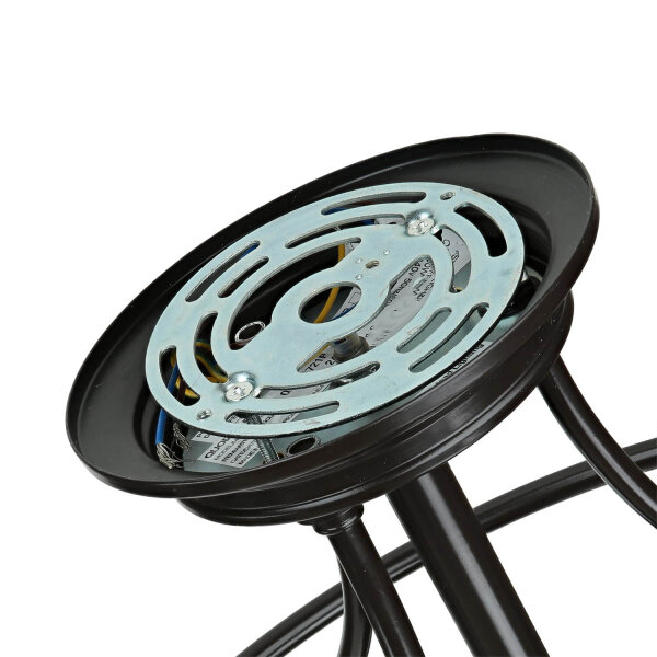 Plafonnier design ASPERO Bronze 4-flmg Lampe
