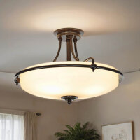 Plafonnier design ASPERO Bronze 4-flmg Lampe