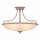 Plafonnier ASPERO en chrome crème 3-flmg Lampe