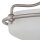 Plafonnier ASPERO en chrome crème 3-flmg Lampe