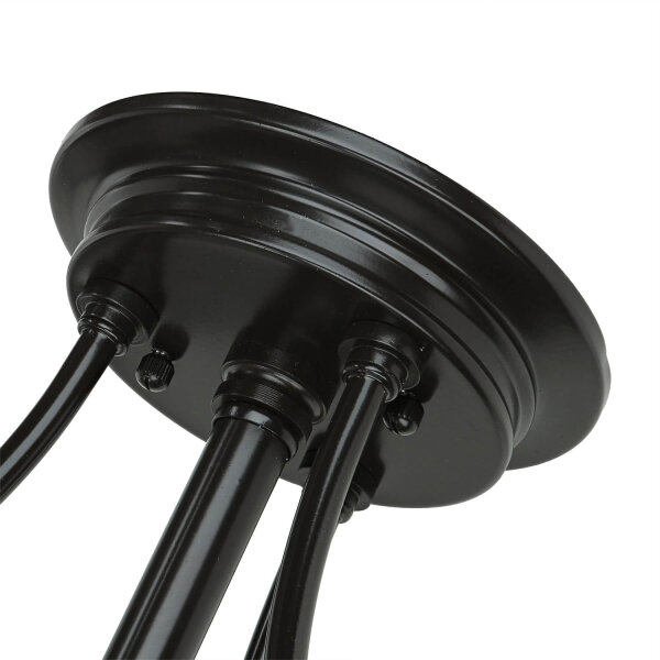 Plafonnier ASPERO Bronze Ø43cm Lampe de couloir