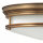 Plafonnier COBAN Bronze Ø36cm Lampe Art Nouveau