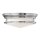 Plafonnier COBAN Chrome &Oslash;36cm Lampe Art Nouveau