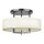 Plafonnier design POLILLA en nickel Lampe couloir