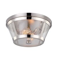 Plafonnier élégant FLOR en nickel...