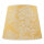Abat-jour tissu or motif E27 Lampadaire WILLOW