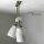 Plafonnier vintage pivotant shabby blanc taupe AGAP