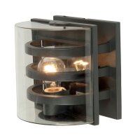 Applique murale stylée anthracite IP54...