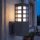 Applique extérieure anthracite IP54 carrée E27