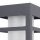 Applique extérieure anthracite IP54 carrée E27