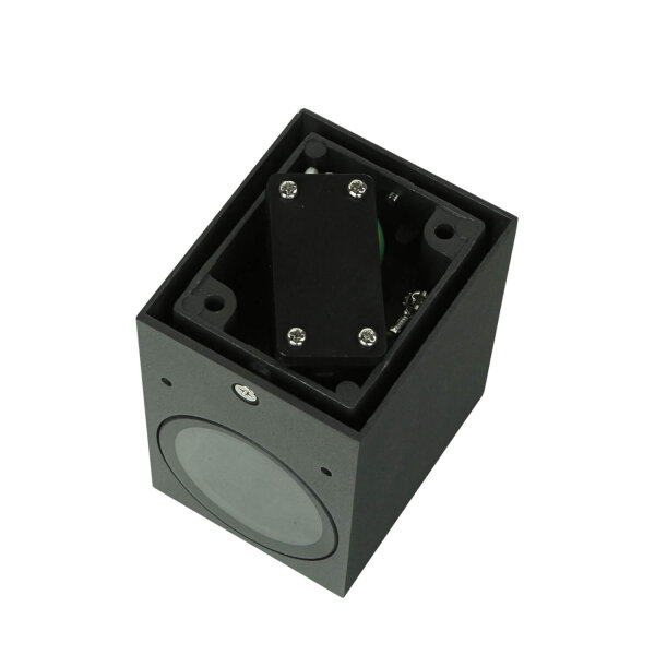 Applique compacte pour lextérieur Anthracite GU10 AALBORG