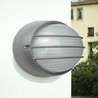 Lampe dextérieur murale maritime anthracite ovale...